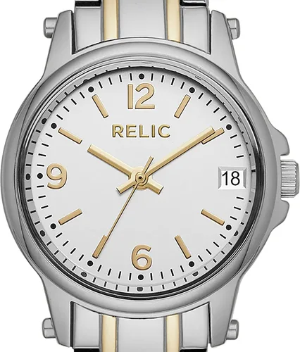 Vista 2 de Relic de Fossil - Reloj para mujer, Plateado/Dorado