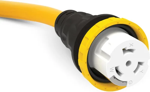 Vista 16 de Champion Power Equipment Cable de alimentación de generador RV de 30 pies, 50 amperios, 125/250 voltios, (14-50P a SS2-50R)