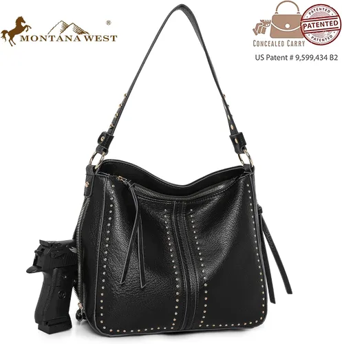 Vista 3 de Montana West Bolso de hombro oculto para mujer bolso cruzado de moda
