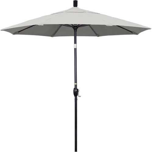 Vista 13 de California Umbrella 7.5' paraguas redondo de aluminio del mercado, elevación de la manivela