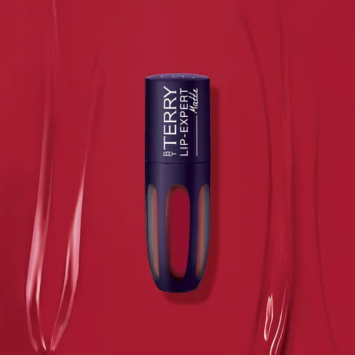 Vista 5 de By Terry Lip-Expert - Lápiz labial líquido mate, labios vibrantes y a prueba de besos, altamente pigmentado, de larga duración, My Red, 0.14 onzas