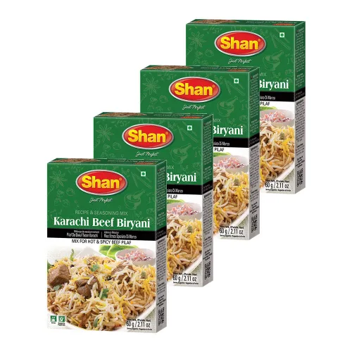 Vista 106 de Shan Chicken 65 - Mezcla de recetas y condimentos de 2.1 oz (60 g) - Polvo de especias para pollo frito picante agridulce - Adecuado