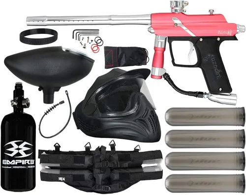 Vista 3 de Action Village Azodin Blitz - Kit de 4 pistolas de paintball