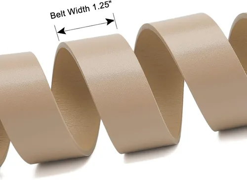Vista 5 de WANTESS Cinturones de cuero para mujer para jeans Vestido de moda Cinturón de mujer con hebilla dorada