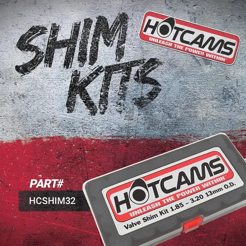Vista 4 de Hot Cams Kit completo de cuña de 0.512 in HCSHIM32 para Kawasaki ZR 1100, ZR 550 y ZR 750 Zephyr Street Bikes ZR-7