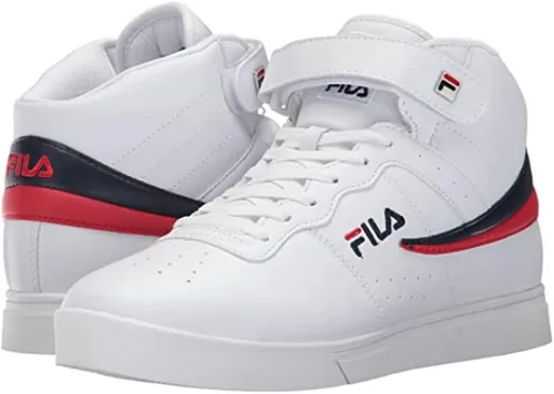 Vista 2 de Fila Zapatos deportivos deportivos para hombre para uso diario, atléticos, informales, de caña alta, Vulc 13, con cordones
