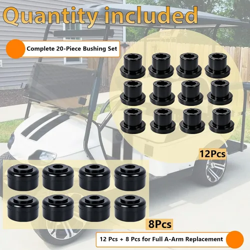 Vista 4 de Kit de bujes de brazo A de 20 piezas, apto para GTW MadJax MJFX Golf Cart