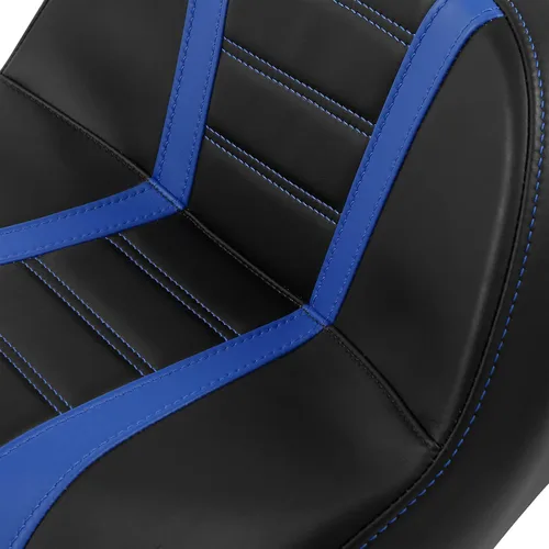 Vista 5 de Cojín de asiento de motocicleta de una sola pieza para respaldo de pasajero para Harley Touring Road King Street Glide Road Glide Electra Glide 14-23