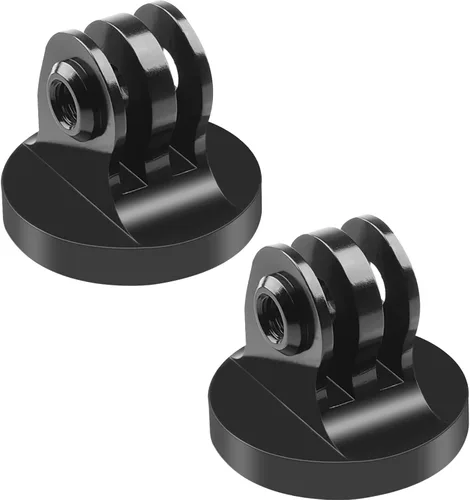 Vista 8 de ChromLives Adaptador de trípode 1/4 compatible con Gopro, adaptador de montaje de trípode de aluminio para cámara 1/4-20 compatible con Gopro Hero