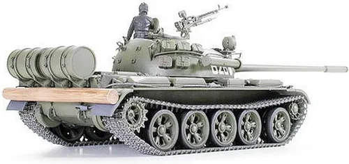 Vista 2 de Tamiya 35257 1/35 tanque soviético T-55A Kit de modelo de plástico