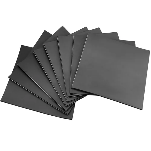 Vista 10 de DGSL 8 hojas de espuma autoadhesivas, 1/2 pulgada de grosor x 4 x 4 pulgadas, almohadilla de espuma de celda cerrada, láminas de goma de neopreno