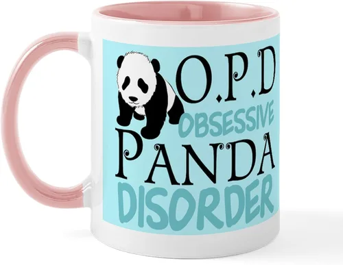 Vista 9 de CafePress Turtle And Panda - Taza de café de cerámica de 11 oz (11.0 fl oz)