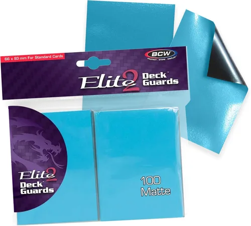 Vista 9 de BCW Elite2 - Fundas mate para tarjetas, otoño, parte delantera antirreflejos, parte trasera texturizada, se adapta a tarjetas estándar de 2.5 x 3.5