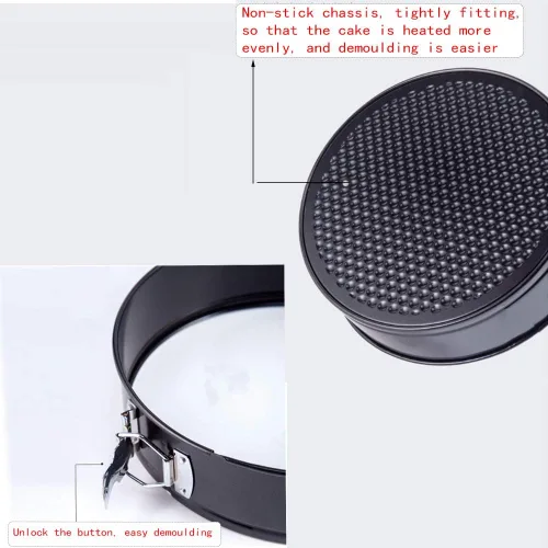 Vista 9 de Molde de queso Springform de 11 pulgadas a prueba de fugas, utensilios antiadherentes para accesorios de olla instantánea y olla a presión