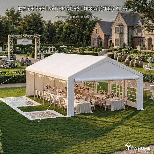 Vista 7 de YITAHOME 20x30FT Heavy Duty Party Tent Standard Series