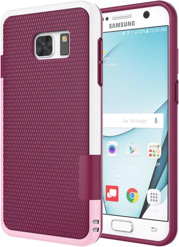 Vista 18 de Jeylly Funda para Galaxy S7, [3 colores] Slim Hybrid Impact Rugged Soft TPU Negro