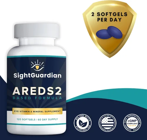 Vista 6 de AREDS2 Suplemento mineral a base de vitaminas para los ojos (120 unidades de suministro para 60 días) - Suplemento a base de AREDS2 para ojos