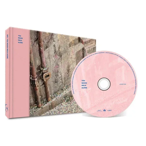 Vista 3 de BTS You never walk alone [Right ver] CD+Folded Poster+BIRDO Aerosilver Premium Mask+Extra Photocard