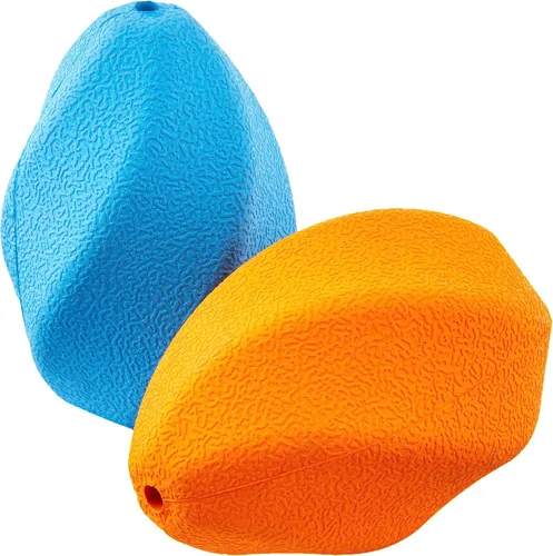 Vista 9 de Amazon Basics Juguete Interactivo para Perros Dispensador de Golosinas de Enriquecimiento para Masticar, Mediano, Multicolor, Paquete de 2