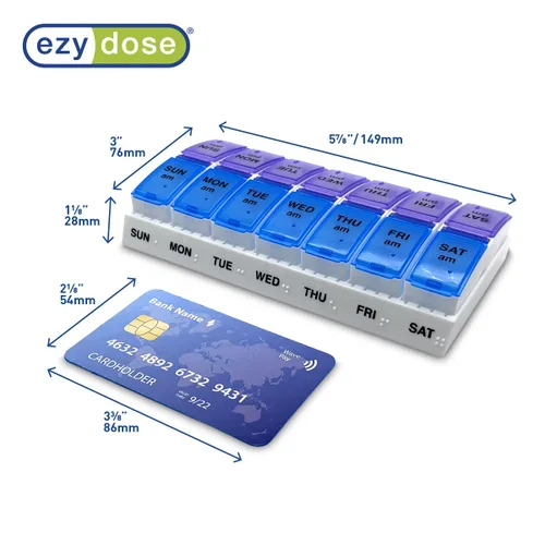 Vista 3 de Ezy Dose, 67054, S, 1, 1 Azul y Púrpura