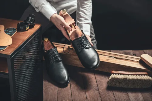 Vista 4 de Kaps Hand-Made 100% Cedar Wood Shoe Trees, Aromatic Refreshing Moisture Absorption, Wood From US, For Men And Women Boots