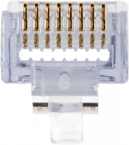 Vista 5 de Platinum Tools 100010C EZ-RJ45 Cat6 Conector 50/ para terminación de cable Ethernet