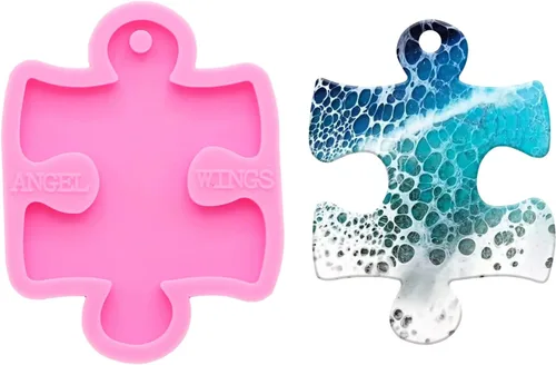 Vista 12 de Molde de resina de silicona con forma de dinosaurio, molde de resina para llavero de 3 cavidades, molde de fundición de resina para joyería