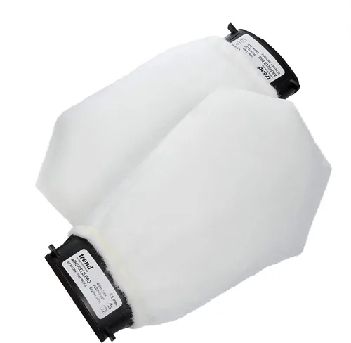 Vista 2 de Trend Filtros de aire de repuesto (paquete de 2) para el protector facial Trend Airshield Pro (AIR/PRO), filtros de filtración de máscara de polvo