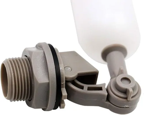 Vista 4 de Válvula de flotador, 1 unidad, válvulas de control de nivel de agua totalmente automáticas de acero inoxidable 304, válvula de bola flotante
