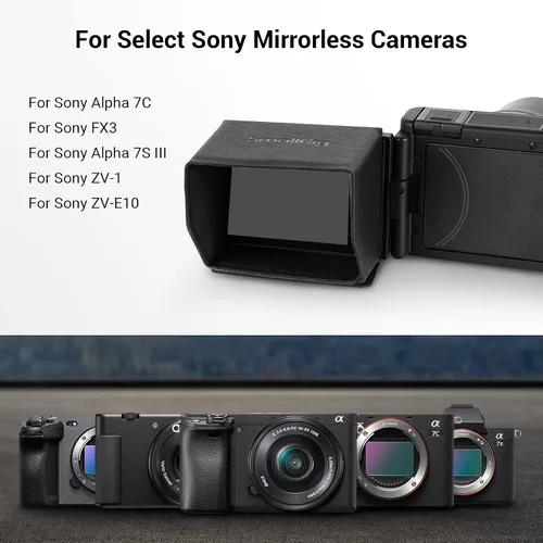 Vista 3 de Parasol de pantalla SmallRig para cámaras seleccionadas Sony