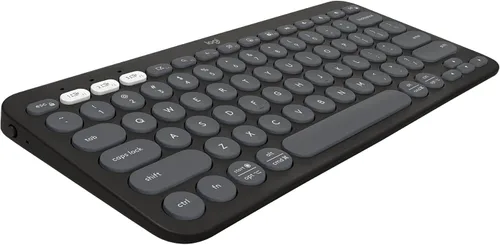 Vista 12 de Logitech Pebble 2 Combo, teclado inalámbrico y mouse, silencioso y portátil, personalizable, Logi Bolt, Bluetooth, fácil cambio entre dispositivos