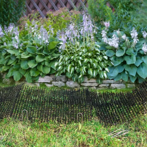 Vista 3 de POMEAT 15 alfombrillas para gatos con púas de 16 x 12 pulgadas, alfombrillas disuasorias para gatos al aire libre para gatos y perros, picos de gato