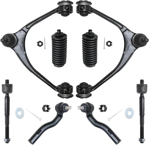 Vista 300 de Detroit Axle - Kit de brazos de control de extremo de 8 piezas para Toyota 2001-2003 Highlander 2002-2003 Camry Lexus ES300, 2 conjuntos de brazos