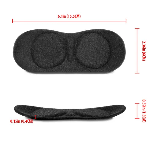 Vista 8 de Lens Protect Cover for Oculus Quest, dust-Proof&Scratch-Resistant for Oculus Quest,VR Cover for Oculus Quest