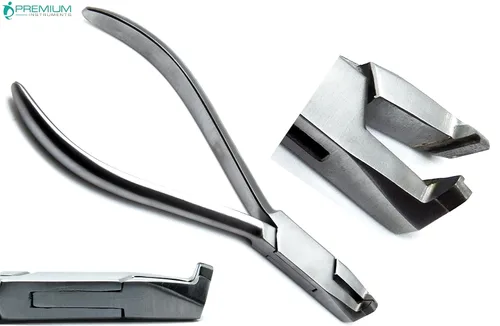 Vista 4 de 6 pcs de Bond Dental de banda abrazadera de ángulo de asiento Hard Wire Pin alambre Alicates de corte