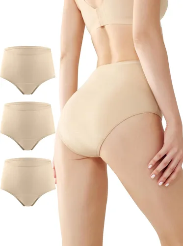Vista 11 de BATTEWA Ropa interior para incontinencia para mujer, ropa interior a prueba de fugas, lavables, de algodón, de absorción de la vejiga, protección