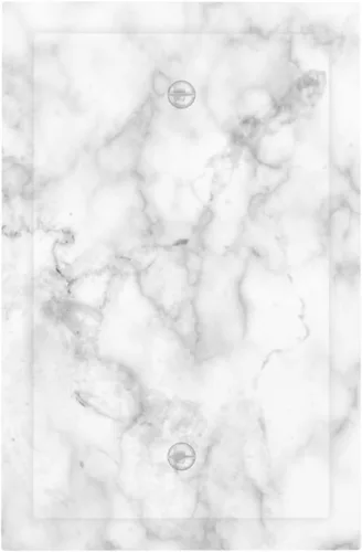 Vista 12 de Cubierta decorativa de interruptor de luz de mármol blanco y gris, placa frontal de plástico de 2 bandas para decoración de baño, hogar, dormitorio