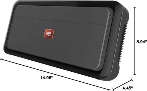 Vista 9 de JBL Club A5055 - 5 canales (50 W X 4, 500 W X 1) con control remoto de nivel, gris
