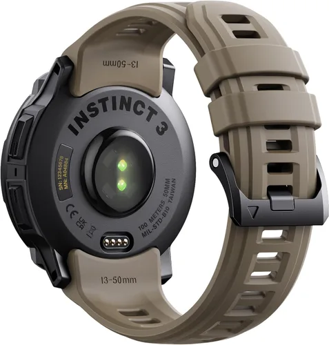 Vista 14 de NotoCity Correa de repuesto para Garmin Instinct, silicona suave, compatible con Garmin Instinct 2/Solar/Tactical(verde militar)