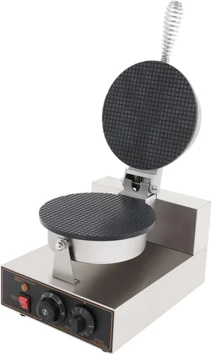 Vista 3 de Electric Ice Cream Cone Machine Commercial 1200W Waffle Cone Maker