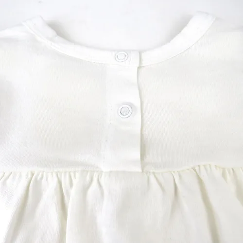 Vista 5 de HonestBaby Fashion Outfit Sets Tops and Bottoms 100% Organic Cotton for Baby and Toddler Girls