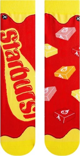 Vista 13 de Odd Sox Calcetines Candy Novelty Crew – Grande/Mediano – Mezcla de algodón suave – Dulces masticables agridulces – Divertidas golosinas coloridas