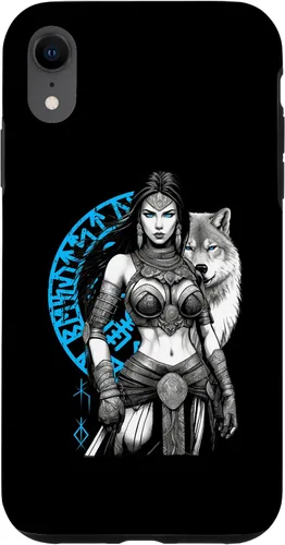 Vista 8 de Funda para iPhone 15 Mitología y fuerza The Shield Maid