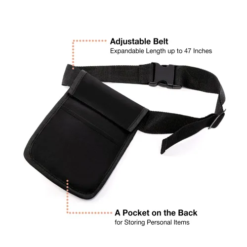 Vista 3 de Botella de masaje (8 onzas), kit de funda para bolsa, funda individual ajustable para aceite de masaje y loción de masaje (botella incluida)
