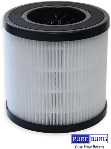 Vista 4 de PUREBURG Filtros de repuesto compatibles con Purivortex AC201B y purificadores de aire FULMINARE PU-P05, paquete de 4 unidades H13 True HEPA de 3
