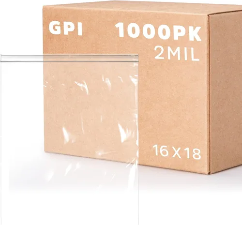Vista 25 de GPI - Bolsas con cremallera de 7 x 10 pulgadas, bolsas de plástico transparente con cierre con cierre superior resellable para sándwiches