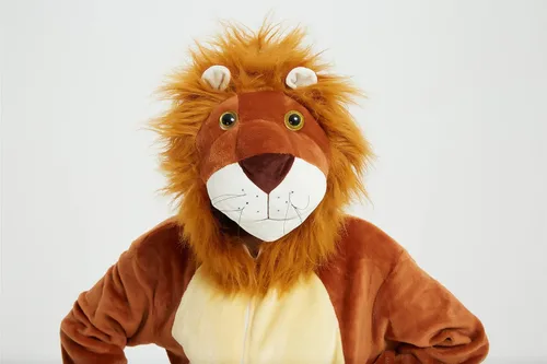 Vista 7 de Plustrong Pijama de disfraz para adultos, disfraz de Halloween, ropa de dormir de animales