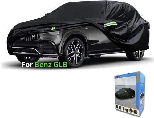 Vista 23 de Ajuste personalizado para funda de auto Mercedes-Benz, impermeable para todo tipo de clima, protección UV, resistente al viento, para exteriores