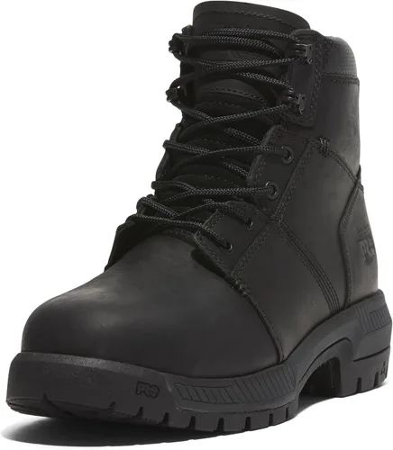 Vista 9 de Timberland PRO Montauk - Puntera de seguridad de acero de 6 pulgadas para hombre Negro/Chicle
