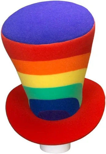 Vista 4 de FOAM PARTY HATS: Pride Hats